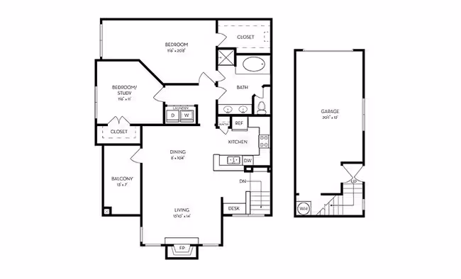 Chardonnay Renovated 4302 floor plan